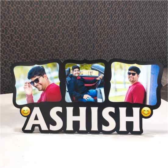 Table Name Frame with 3 Photos - The Perfect Gift | Free Shipping all ...